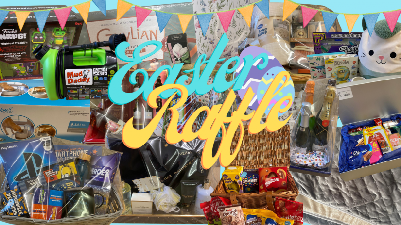 Easter Raffle Banner